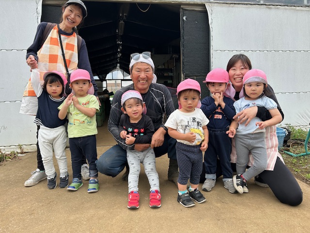 いつもお世話になっている☆☆農園さん